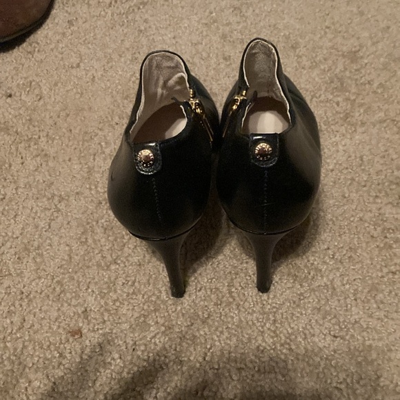 Michael Kors Sammy Napa Black Leather Ankle Boots - Picture 5 of 7